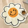 Imitation Cashmere Material Absorb Water Quick-Drying Easy-to-Clean Floor Mats